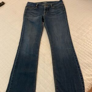 LOFT Classic Blue Boot Cut Jeans